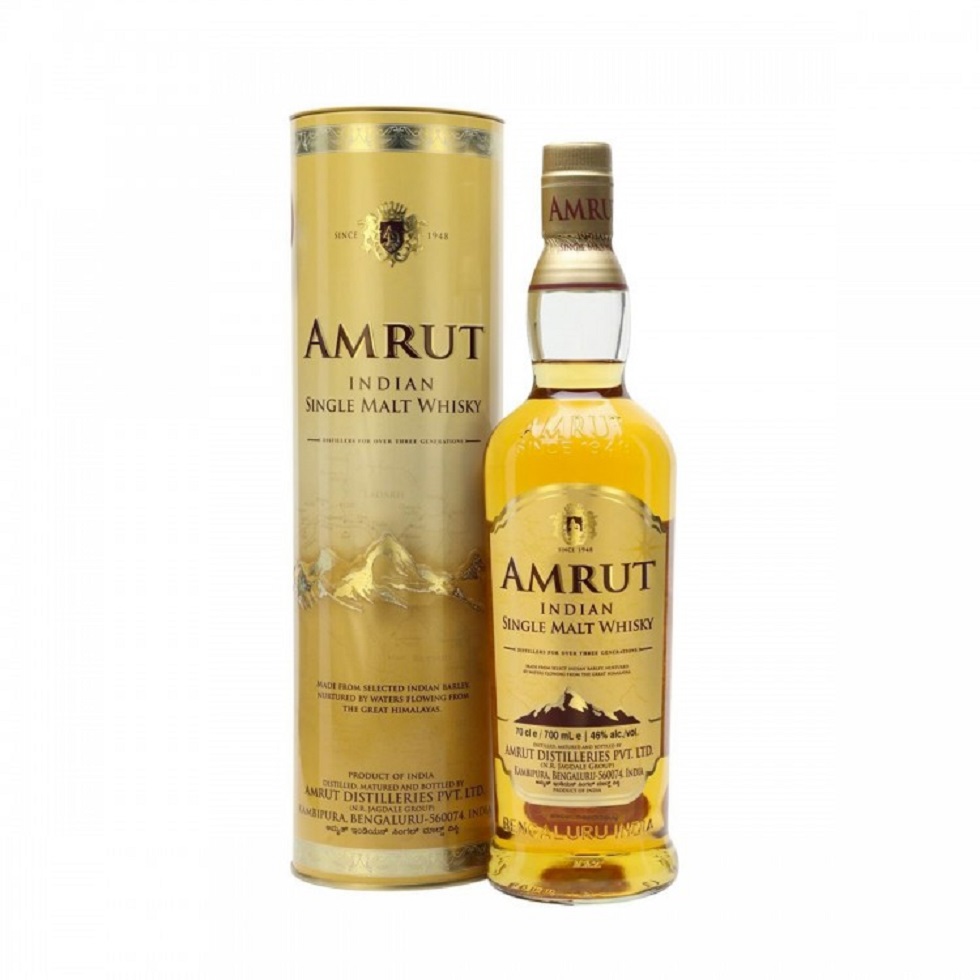 Amrut Whisky Single Malt Indian cl 70