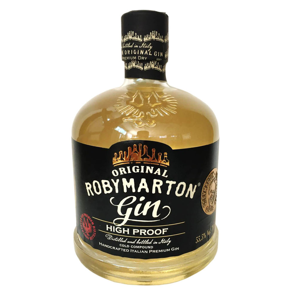 "Gin High Proof (70 cl)" - Roby Marton