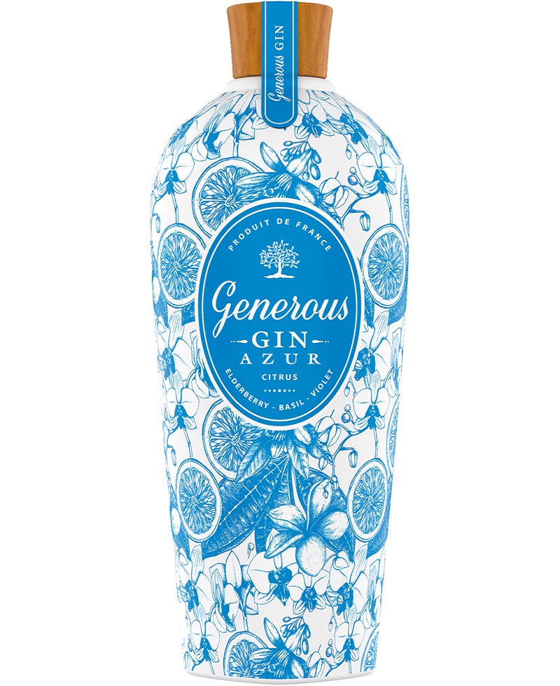 Generous Gin Azur Citrus cl 70