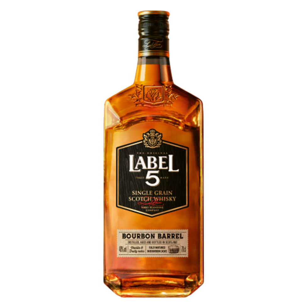 "Whisky Bourbon Barrel (70 cl)" - Label 5