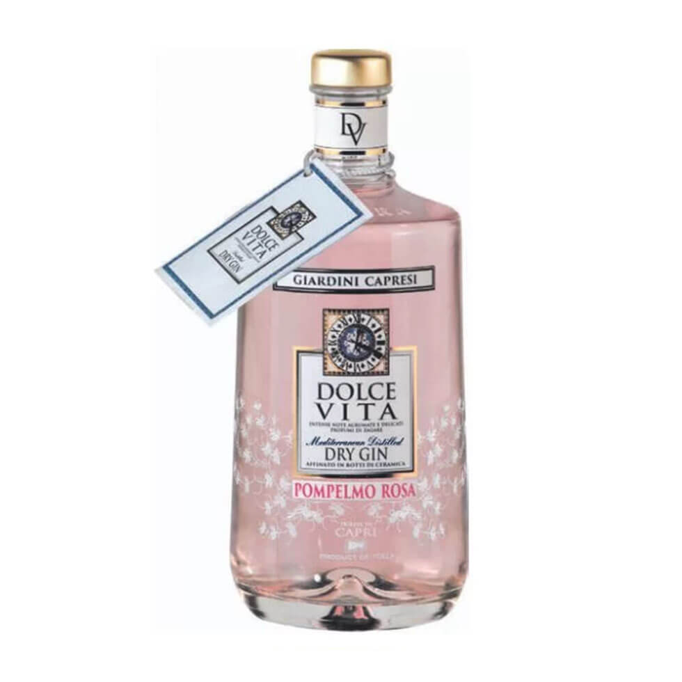 "Dry Gin Pompelmo Rosa Giardini Capresi (70 cl)" - Dolce Vita