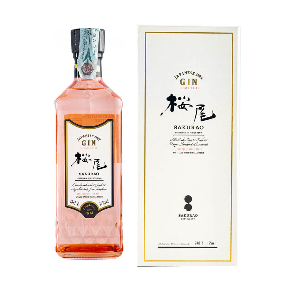 "Japanese Dry Gin Limited (70 cl)" - Sakurao (Astucciato)