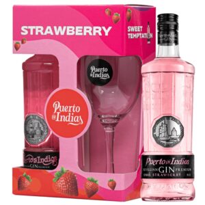 Puerto De Indias Gin Strawberry conf. bicchiere