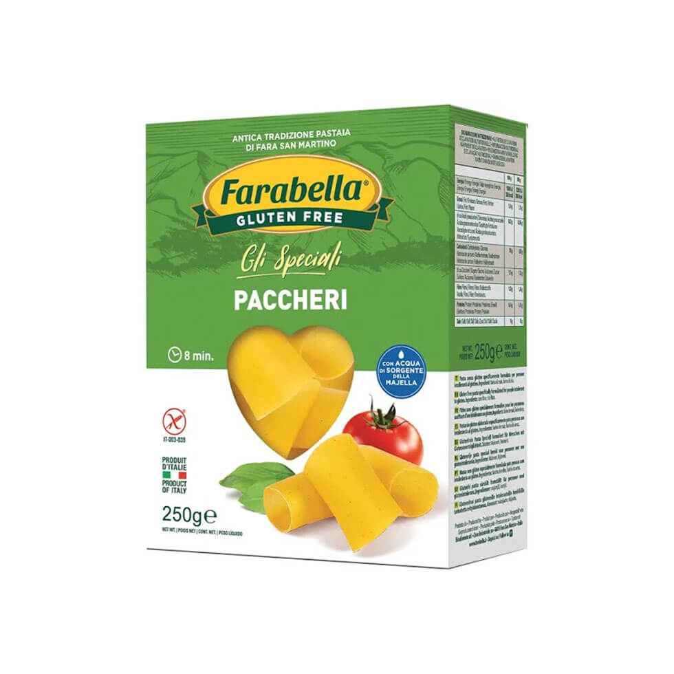 "Pasta senza glutine Paccheri 250 gr" - Farabella