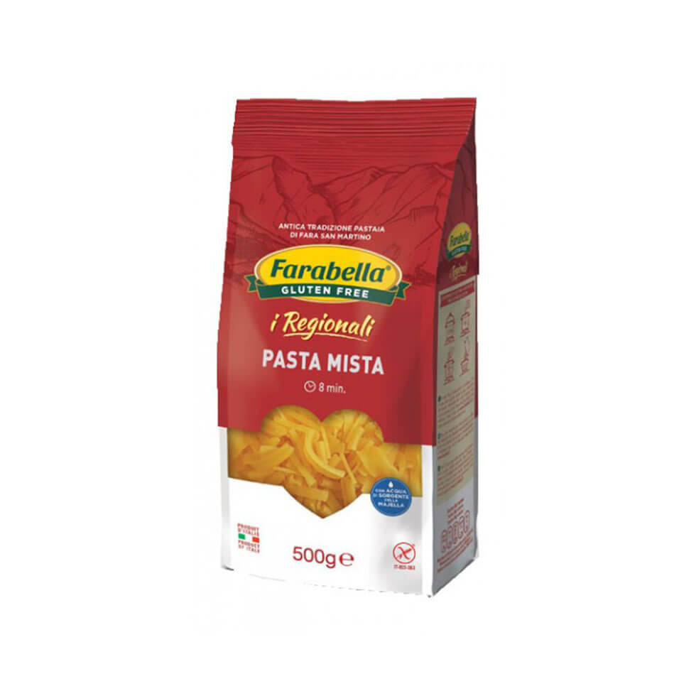 "Pasta senza glutine Pasta Mista 500 gr" - Farabella