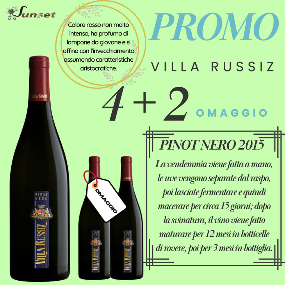"Pinot Nero 2015 (75 cl)" DOC - Villa Russiz