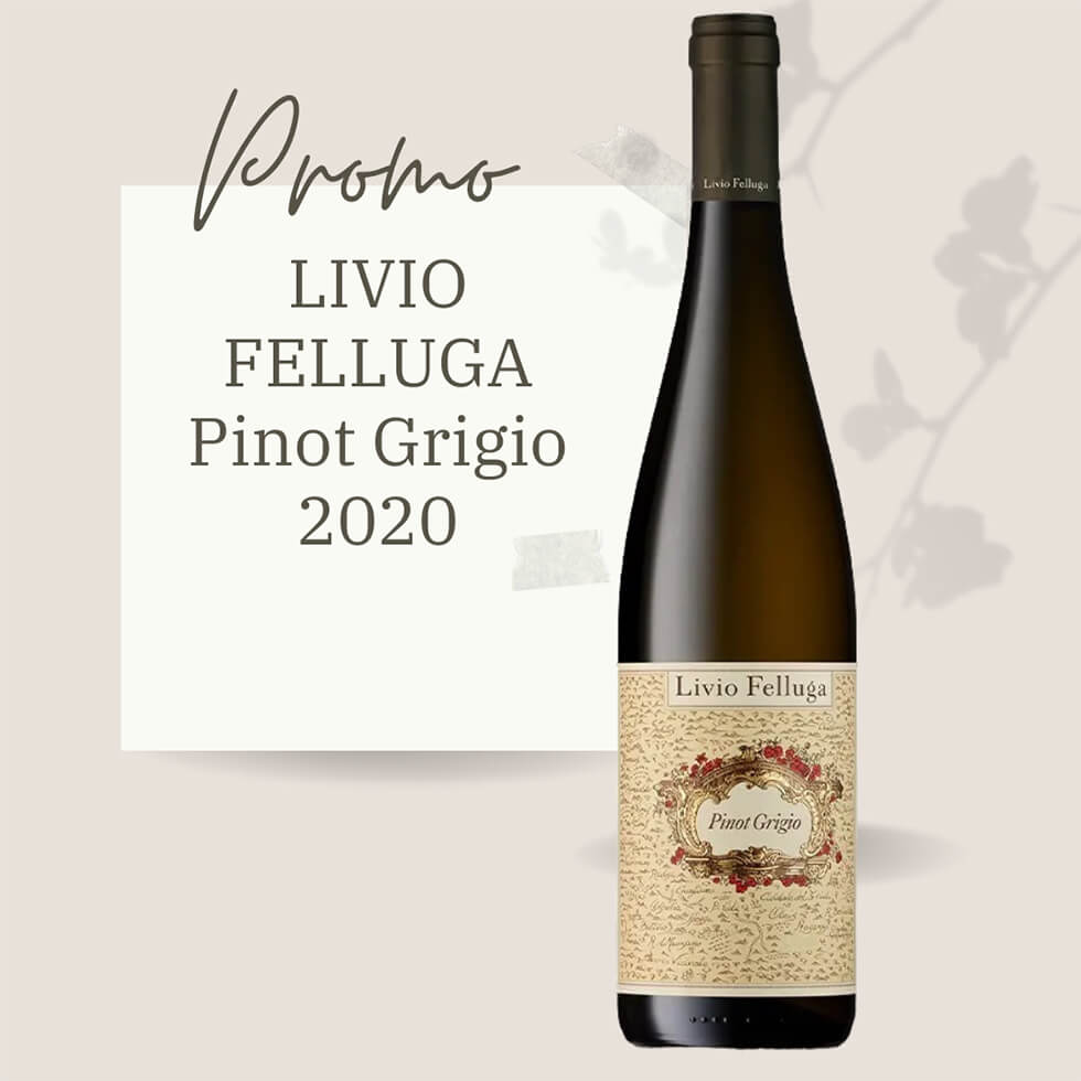 "Pinot Grigio 2020 (75 cl)" DOC - Livio Felluga