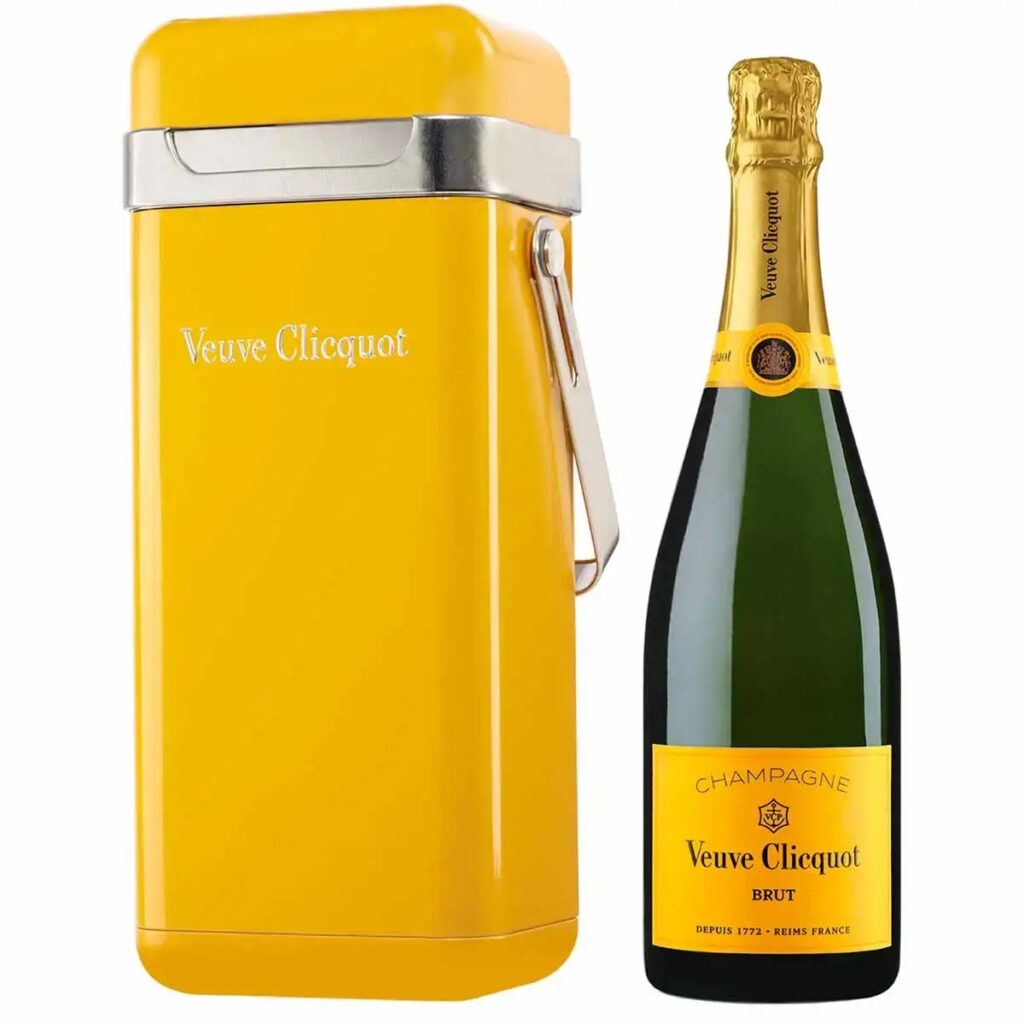 "Champagne Clicquot Brut Frigo Bar Giallo (75 cl)" - Veuve Clicquot