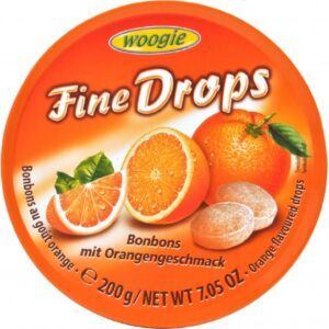 Gunz Woogie Fine Drops Caramelle Arancia 200 gr
