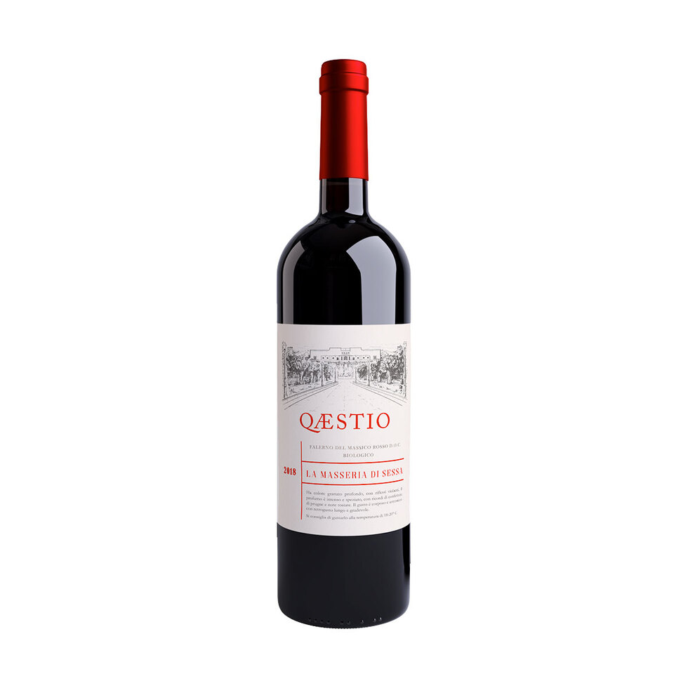 Masseria Sessa Quaestio falerno massico rosso BIO 2019 (75 cl) - Sessa