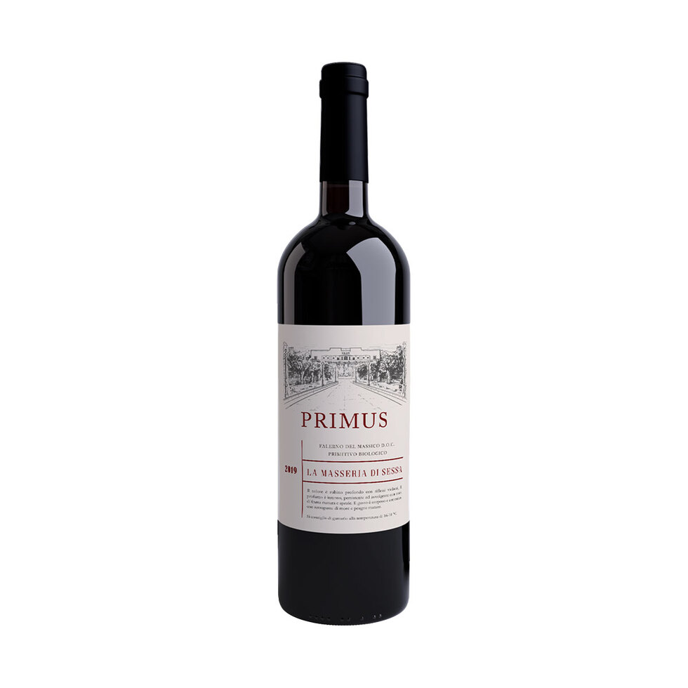 Masseria Sessa primus 2020 primitivo bio (75 cl) - Sessa